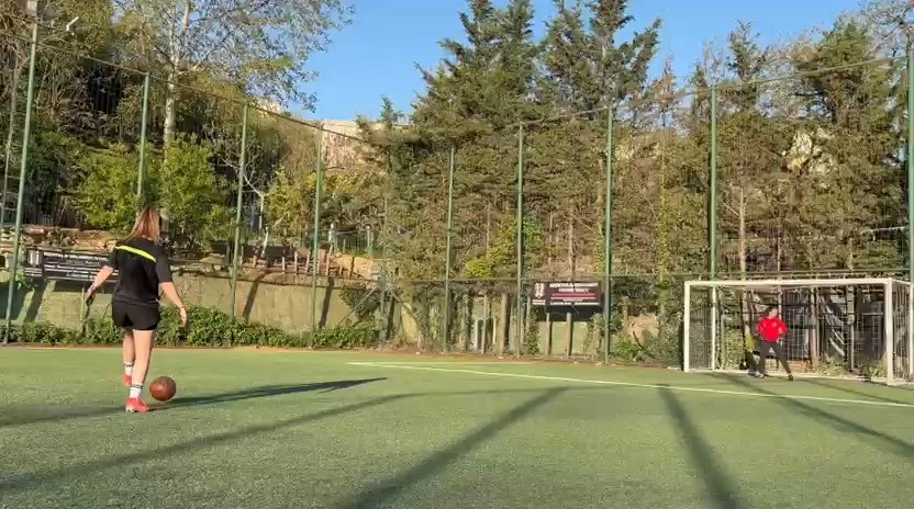Şut denemeleri 😊